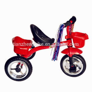 China bike supplier wholesale steel frame EVA tire kids small tricycle