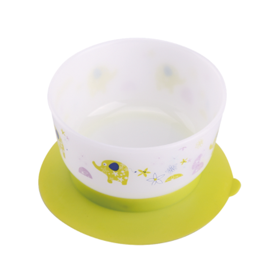 A0203 Baby Dinnerware Mafunzo ya Somo Bowl BPA Bure