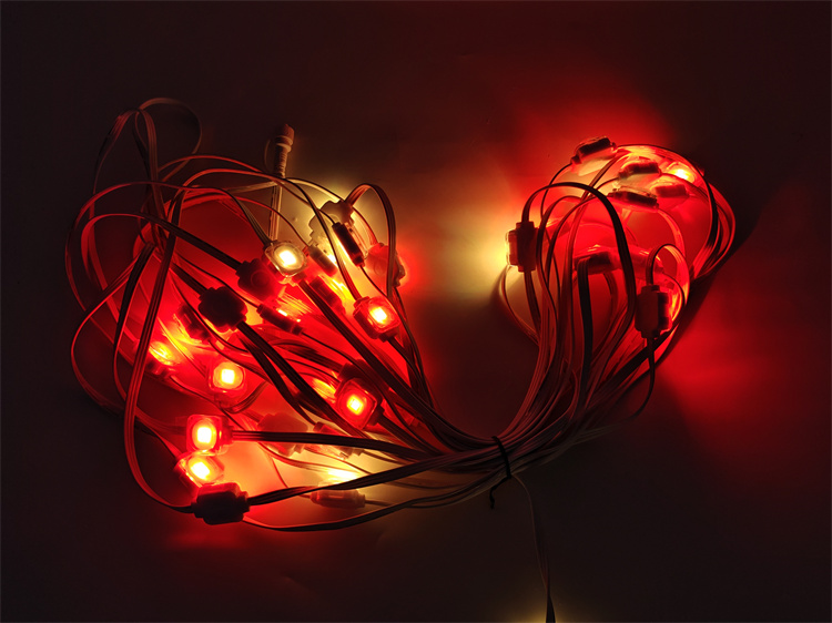 outdoor decorations  christmas lights pixel IP67 dmx512  waterproof 24v led eave light