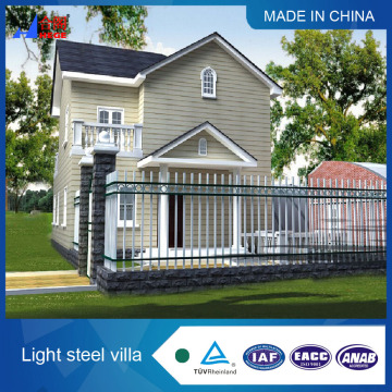 beautiful popular and luxury light gauge steel villa
