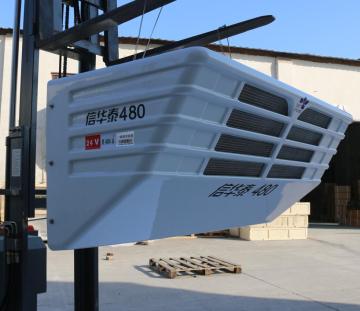 Integrated truck refrigeration unit