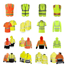 High Visibility Safety Gear: Polyester Fabric Vests & Jackets