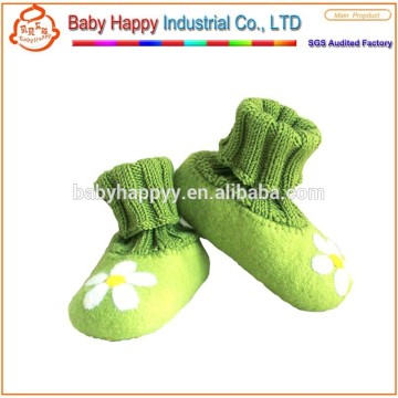 Fashion infant girl baby wool dress shoe