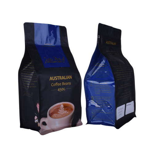 Sacs d&#39;emballage de grains de café 12 oz poche de café mate