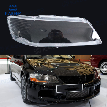 Kabeer Factory Car Headlamp Lens Cover for Evolution EVO Headlight Glass Cover