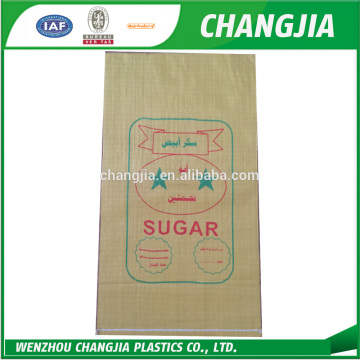 printed rice packing bag and customized cotton flour bag