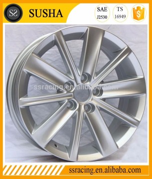 SS Wheel Supply Hot sell 18"19"20"21" Sliver replica aluminum alloy wheels for JETTA