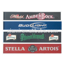 2016 cartoon silicone soft pvc rubber bar mat