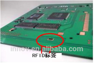 Electrical rfid label in mobile phone