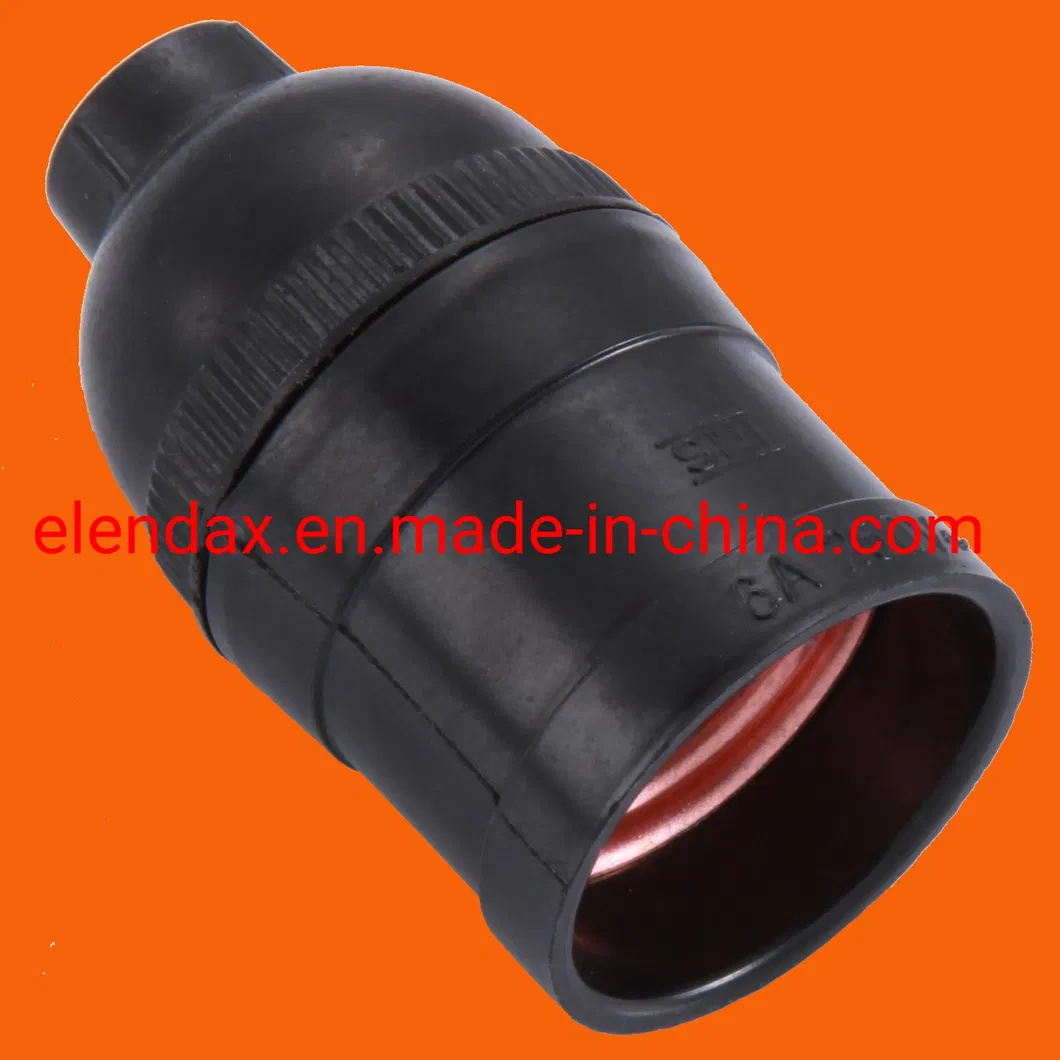 Indonesia Bakelite Single Lamp Holder Socket (H5025)