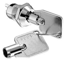 12MM 4 Terminals SPDT Electric Key Switches