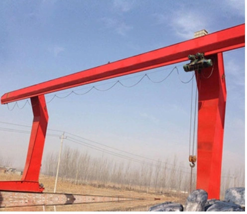 Mhl 10t 20t 30t Electric Hoist Single Girder Gantry Cranes