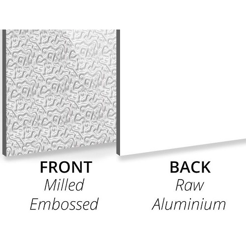 Strukturierte gefräste geprägte/Aluminium-Aluminium-Verbundplatte