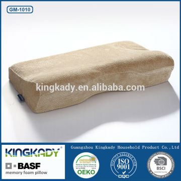 Cheap wholesale bedding set upholstery velvet fabric non-toxic bamboo shredded memory foam pillow