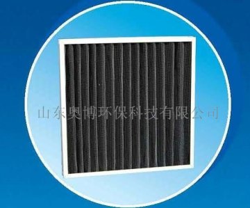 Active carbon Panel air filter