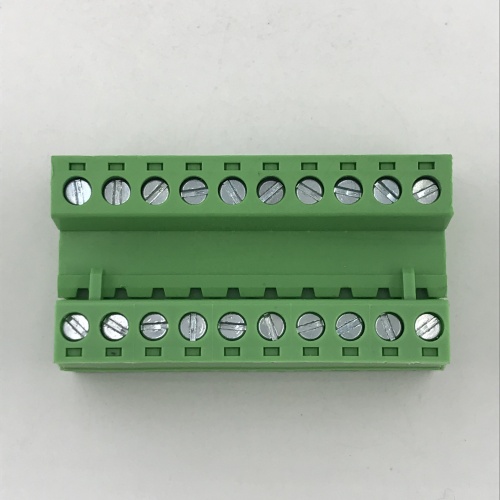 male and female pluggable terminal block