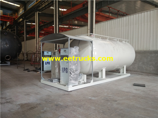 10 Ton Cooking Gas Skid Filling Stations