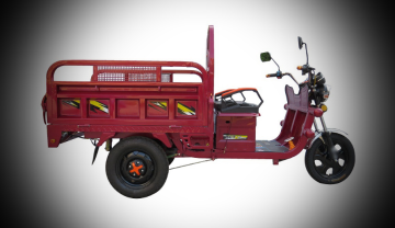 Safety electric tricycle for adults