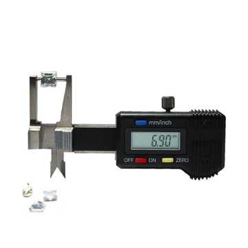Digital Micrometer Caliper for Precision Gemstone Diameter Measurement