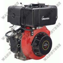 Recoil-Electric Starter Diesel Engine with 4-Stroke Single Cylinder and 11HP Power