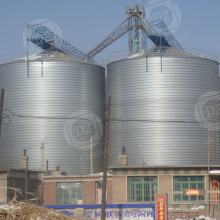 Galvanized steel plate silo for feed material
