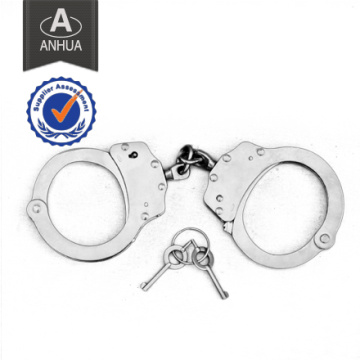 Police Handcuff with Double Locking System