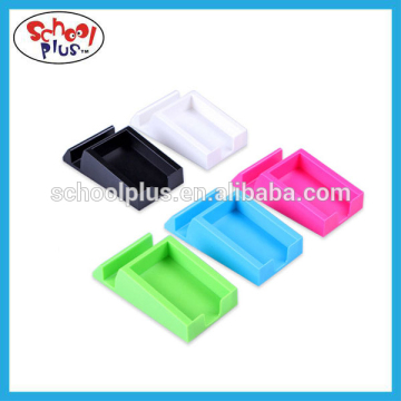 plastic business card case desk organizer