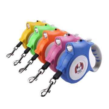 Wholesale 5m LED Lighted Retractable Dog Leash