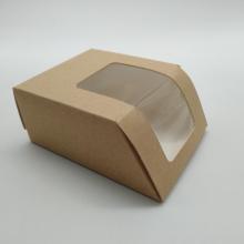 Clear Window kraft soap gift boxes in bulk