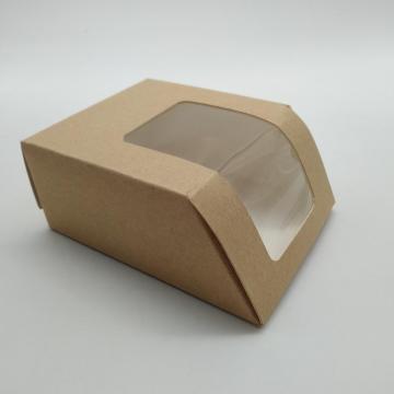 Clear Window kraft soap gift boxes in bulk