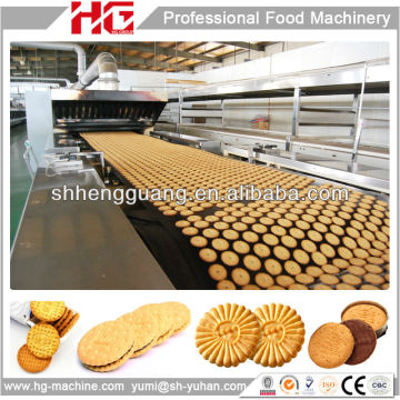 HG full automatic machine produce biscuits in china