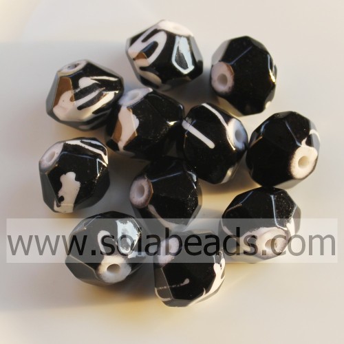 Venta al por mayor online de 15 * 18MM pelo Bicone Cut Tiny beads