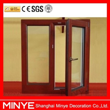 WOOD GRAIN DESIGN WINDOWS/HIGH-QALITY WOOD GRAIN DESIGN SHUTTER/ WOOD DESIGN CASEMENT WINDOWS