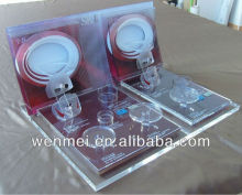 New Acrylic make-up display stand