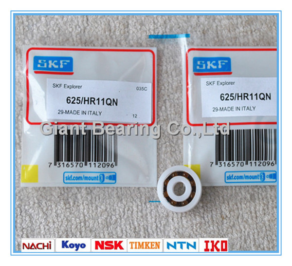 SKF 625/Hr11qn Miniature Small Plastic Polymer Glass Ball Bearing