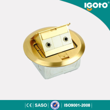 Factory price silver material floor mounting outlets electrical sockets electrical plugs electrical plug sockets