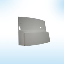 thermoformed plastic bottom cover of medical table