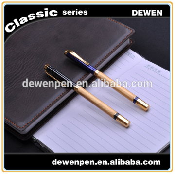Simple Design Logo Customized Corporate Gift Compression Spring Metal Ball Pen