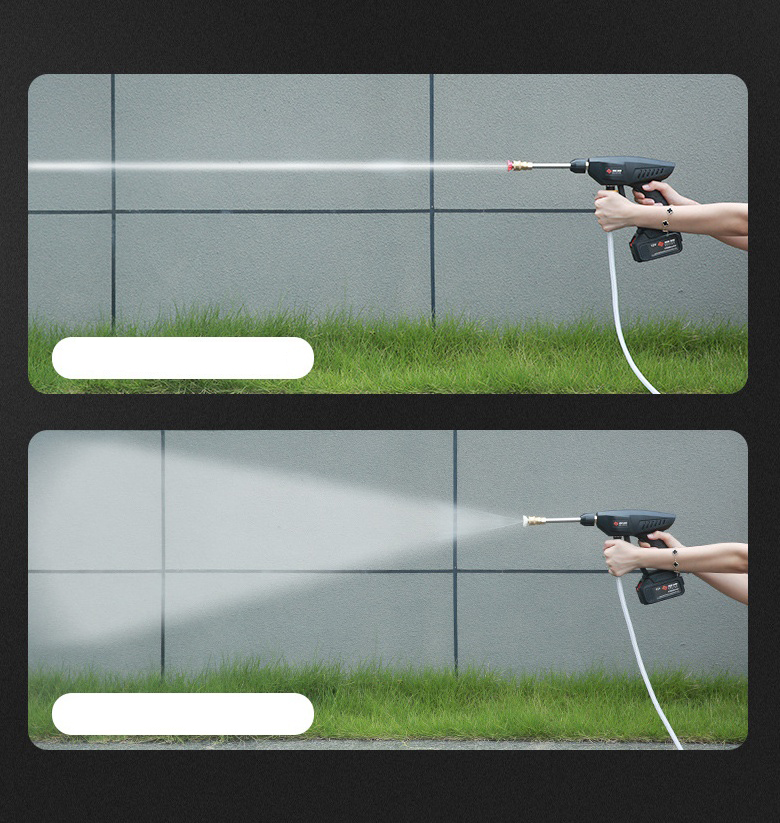 Household High Pressure Car Washer Wireless Car Washing Water Gun Lithium Battery Wireless Car Washing Machine