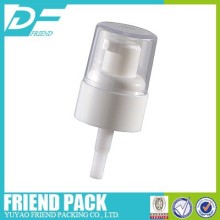 24/410 plastic cream pump with half cap,24/410 plastic white cream pump spray pump