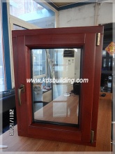Aluminum Clading Wooden Window (KDSAW037)