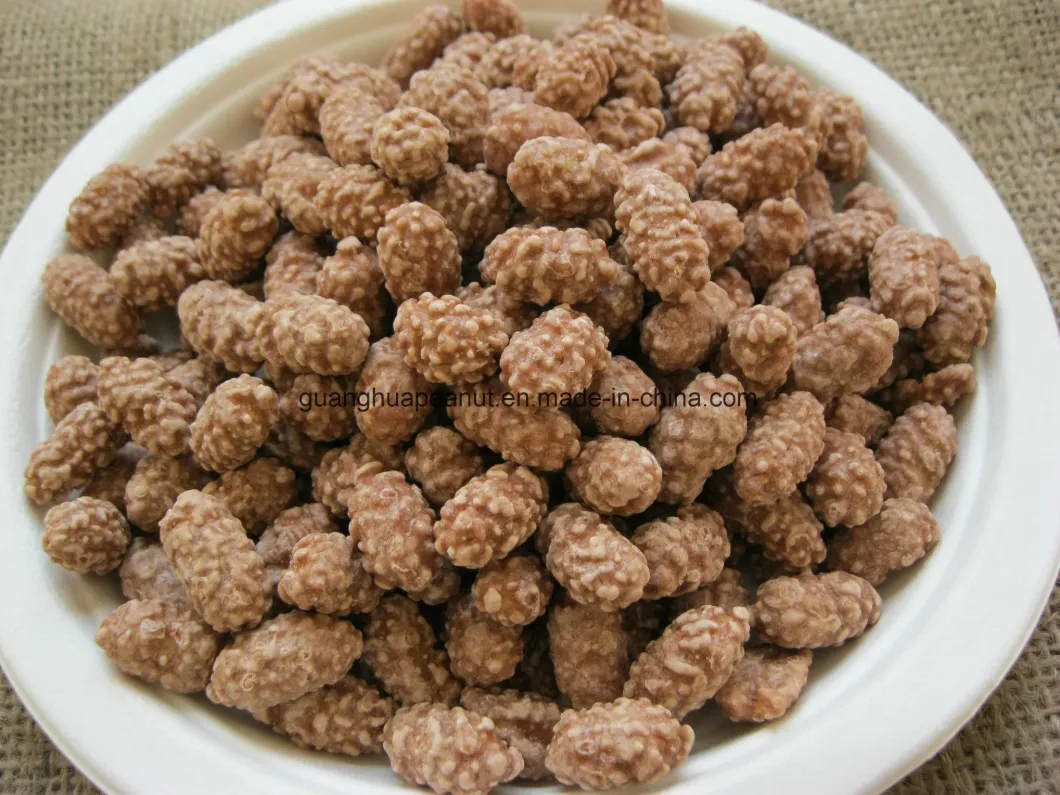 White Sesame-Coated Peanuts in Bulk Peanut Leisure Snack