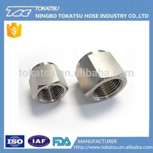 Ningbo tube fittings & adapters JIC cap nut hydraulic hose fittings
