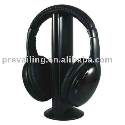 Wireless Headphone with radio &amp; supervision