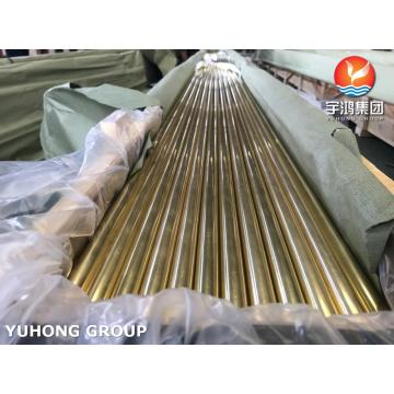 ASTM B111 C44300 Admiralty Copper Alloy Seamless Tube