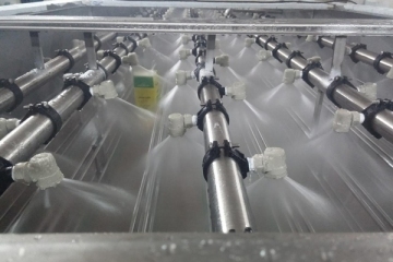 plastic spray nozzles for beverage tunnel pasteurizers