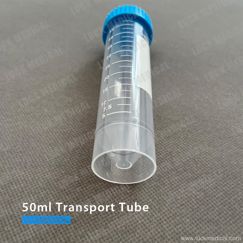 Self-Standing 50 ml Tube with Screw-Cap FDA