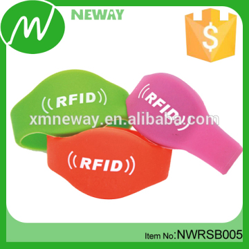 Eco-friendly Silicone Material NFC Wristbands