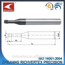 Solid carbide thread milling cutter screw thread cutter