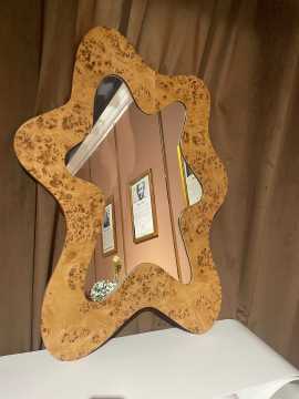 Wall Hanging Decorative Cosmetic Mirror for Home Entryways